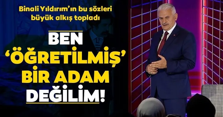 Binali Yıldırım, Okan Bayülgen'in programına damga vurdu