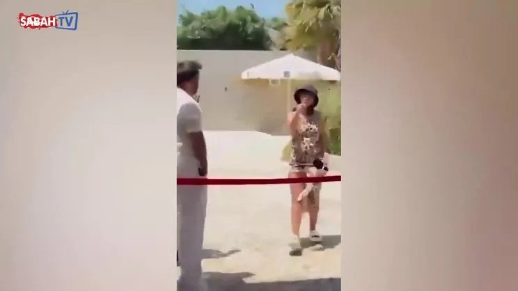 Alaçatı’daki olayın aslı bambaşka çıktı! Başörtülü kadın değil ’19 milyon takipçim var’ diyen fenomen alınmamış | Video