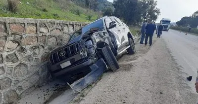 Muğla Orman Bölge Müdürü Yaprak kaza geçirdi