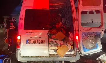 Otobanda TIR dehşeti! Emniyet şeridindeyken aniden yola çıktı #gaziantep