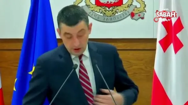 Gürcistan Başbakanı Gakharia istifa etti, hükümet düştü | Video