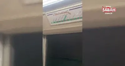 İstanbul’da metro aracı kapısı açık şekilde seferine devam etti | Video