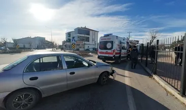 Karaman'da korkutan kaza: Otomobil ile cip çarpıştı! 3 yaralı #karaman