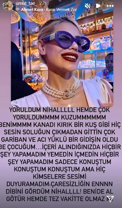 Evlat acısı dinmiyor! Nihal Candan’ın annesinden yürek burkan sözler... Çaresizliğin en dibini gördüm