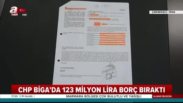 Chp Biga Da 123 Milyon Tl Borc Birakti Videosunu Izle Sabah Tv