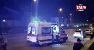 Çekmeköy’de kontrolden çıkıp takla atan aracın motoru yola fırladı: 3 yaralı | Video