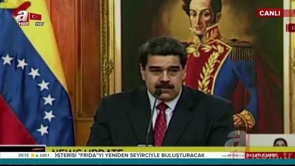 Venezuela lideri Maduro açıklama yaptı