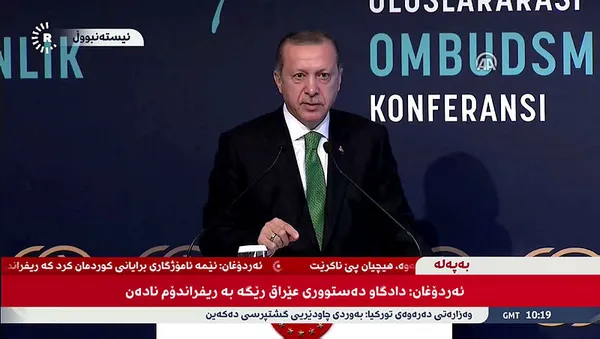 Kuzey Irak'taki kanallar Erdoğan'ın konuşmasını canlı yayınladı-1