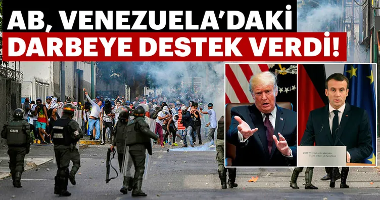 AB’den Venezuela’daki darbeye destek!