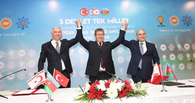 Türkiye, Azerbaycan ve KKTC’deki iktidar partileri arasında işbirliği anlaşması Türkiye, Azerbaycan ve KKTC’deki iktidar partileri arasında işbirliği anlaşması