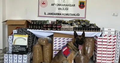 Afyon’da jandarma ekipleri binlerce kaçak tütün ele geçirdi #afyonkarahisar