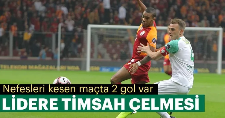 Galatasaray’a Bursaspor çelmesi
