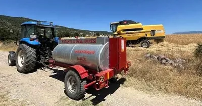 Biçerdöver sahibine su tankeri cezası #bilecik