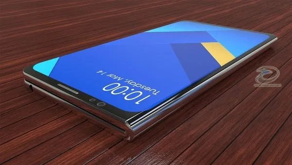 Samsung'un katlanabilir ekranlı telefonu böyle olabilir mi?