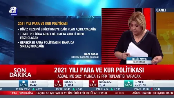 Ekonomist Belgin Maviş: Merkez Bankası sade, anlaşılır bir şekilde yola devam edeceğinin mesajını verdi