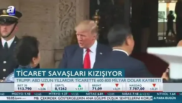 Trump’tan Çin’e vergi tehdidi