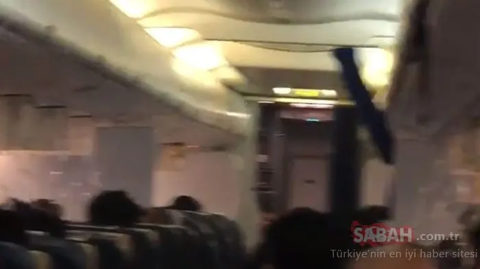 Uçakta bir anda onlarca yolcunun burnu kanadı ve...