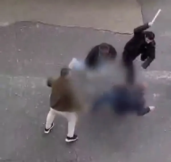 Trafik kavgası anı