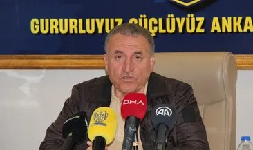 Ankaragücü Başkanı Koca’dan Ümraniyespor maçı öncesi Mete Kalkavan uyarısı