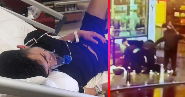 İstanbul’da sokak ortasında vahşet! Husumetlisi ile karşılaşınca 5 arkadaşıyla darbetti! İşte o anlar