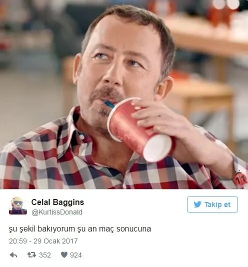 Kayserispor-Fenerbahçe maçı Twitter'ı salladı