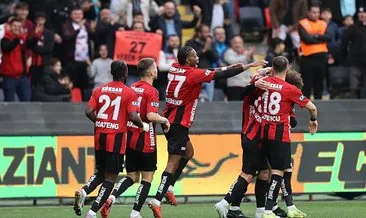 Gaziantep FK, evinde Hatayspor’u 2-1’le geçti!