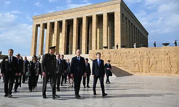 NATO heyeti, Anıtkabir’i ziyaret etti