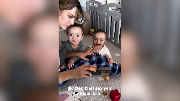 İdo Tatlıses’e tepkileri olay oldu! Bakın babalarının klibini izleyince ne yaptılar...