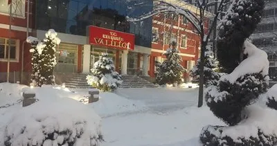 Kırşehir’de okullara kar tatili #kirsehir
