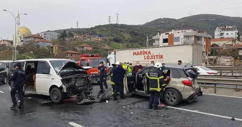 tem de feci kaza 1 i polis 8 yarali son dakika haberler