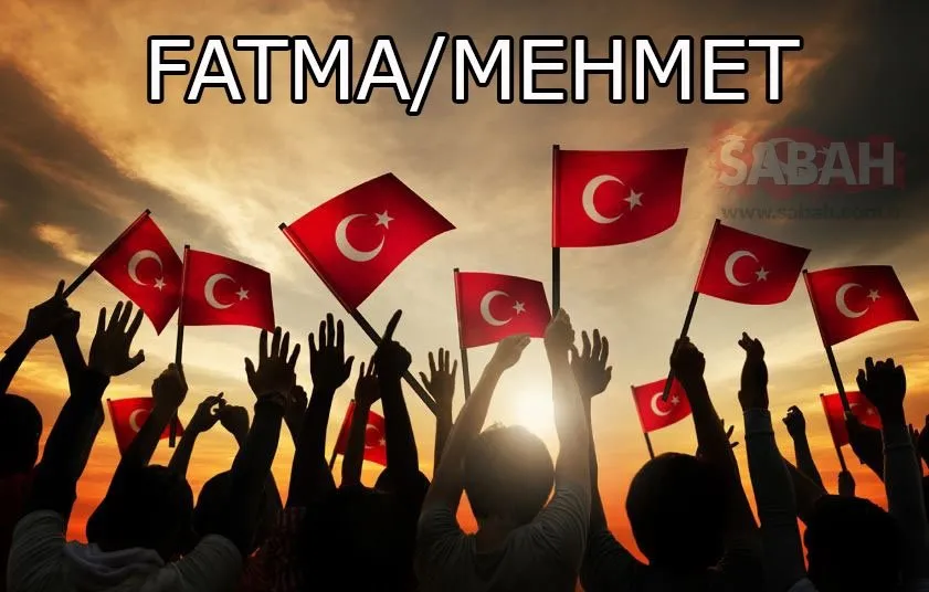 turkiye de en cok hangi isimler var