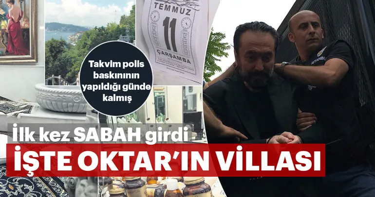 İşte Adnan Oktar’ın villası