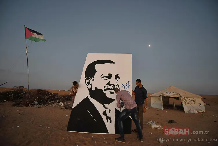 Filistinli ressam, seçim zaferinin ardından bakın ne yaptı?