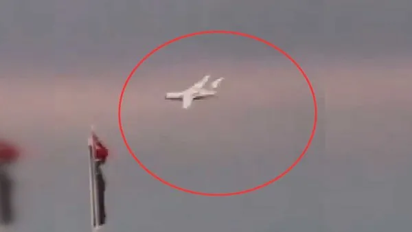 Kahramanmaraş'ta düşen yangın söndürme uçağının görüntüleri ortaya çıktı!
