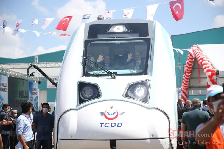 Tarihi anlar! İşte Türkiye’nin milli elektrikli treni