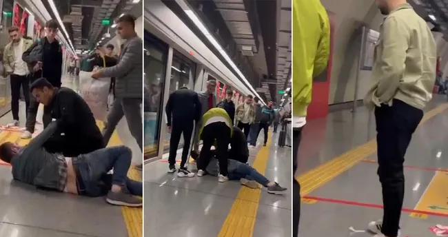 Gaziosmanpaşa’da metroya asılan Türk bayraklarını yırtan şüpheli tutuklandı Gaziosmanpaşa’da metroya asılan Türk bayraklarını yırtan şüpheli tutuklandı