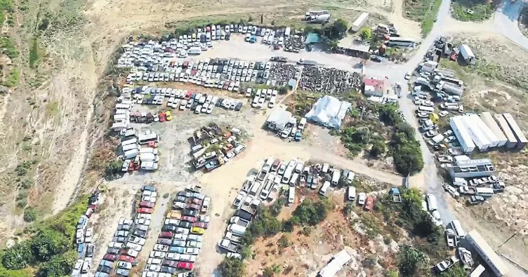 Milyonluk araçlar çürüyor