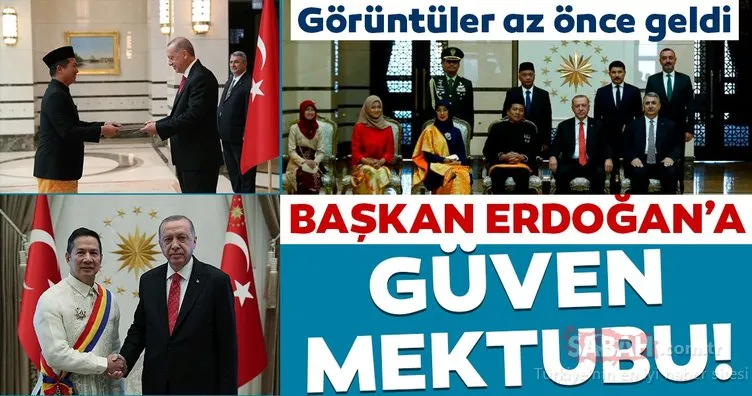 Cumhurbaşkanı Erdoğan, Endonezya ve Filipinler’in Ankara Büyükelçileri’ni kabul etti!