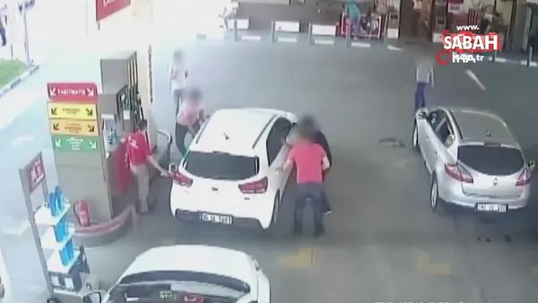 Polis, hırsızları benzin istasyonunda böyle yakaladı...