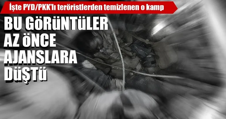 Son Dakika Haberi: Burseya Dağı’ndaki PKK/PYD kampı görüntülendi