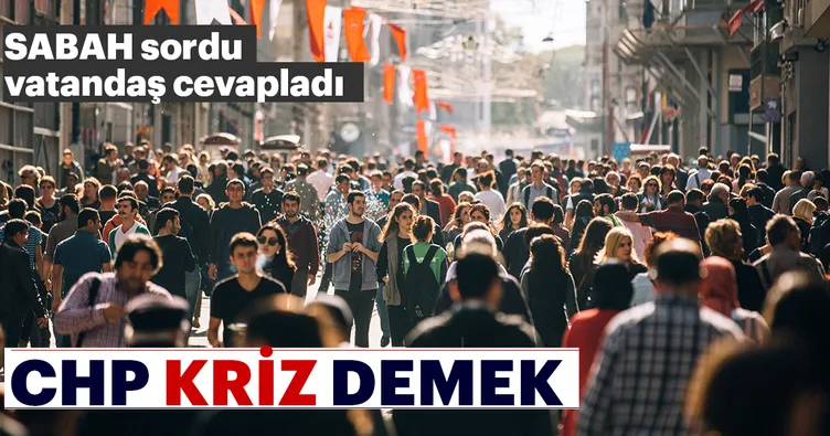 CHP kriz demek