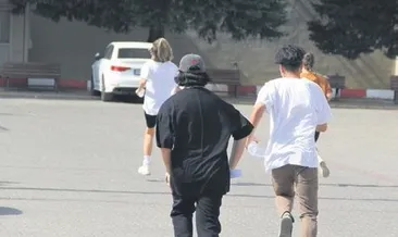 Trafiğe takıldılar sınava giremediler