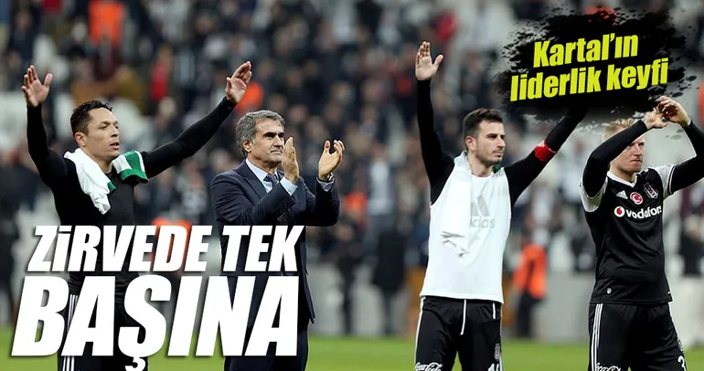 Beşiktaş’ın zirve keyfi