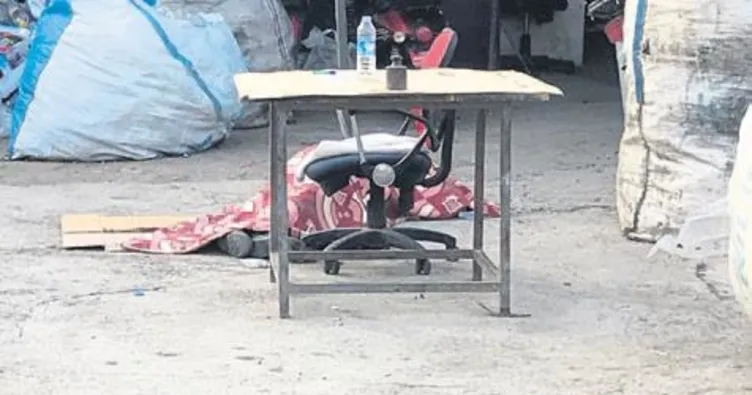 Hurda deposunda şüpheli ölüm