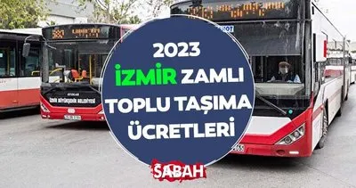 İZMİR TOPLU TAŞIMA ÜCRETLERİ ZAMLANDI! 2023 Zamlı İzmir toplu taşıma ücretleri ile ESHOT, İZDENİZ, metro, tramvay ve İZBAN, tam, öğrenci, öğretmen toplu taşıma biniş ücreti ne kadar oldu, kaç TL?