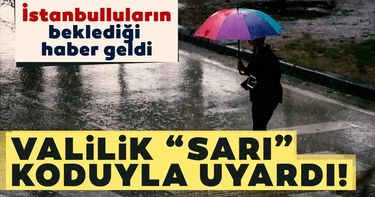 Son dakika haberleri: İstanbul Valiliğinden ’sarı’ kodlu hava durumu uyarısı! İstanbul’a kuvvetli yağış geliyor...
