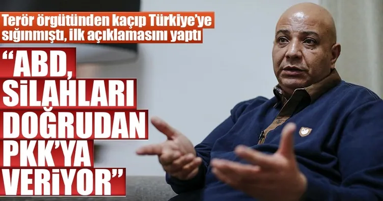 ABD, tüm silahları doğrudan PKK’ya veriyor