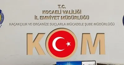 Kocaeli'de kaçak tütün ve puro operasyonu: 120 kilogram kaçak tütün ele geçirildi #kocaeli