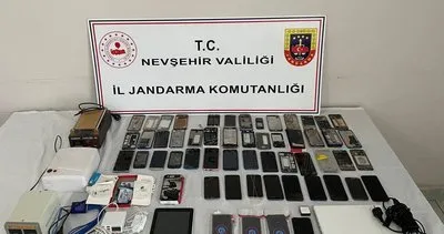 Nevşehir’de kaçak telefon operasyonu #nevsehir