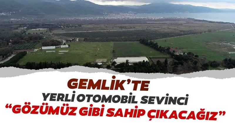 gemlik te yerli otomobil sevinci son